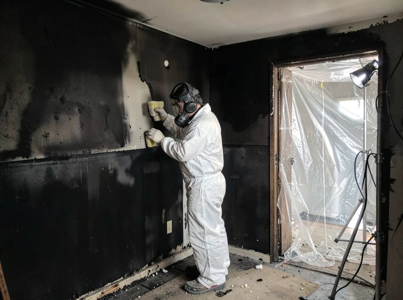Fire Damage Restoration company in Central Lake, MI